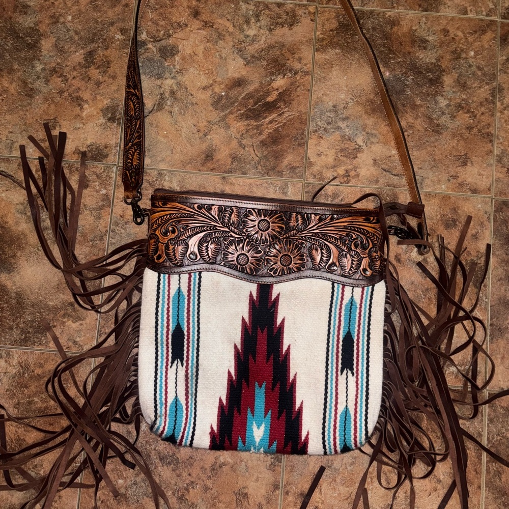 Bohemian Fringe Crossbody Bag